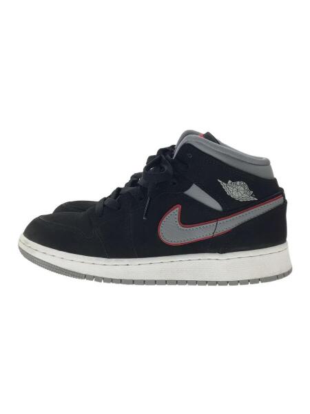 NIKE(ナイキ) / AIR JORDAN 1 MID (GS)/エアジョーダンミッド/ブラック 