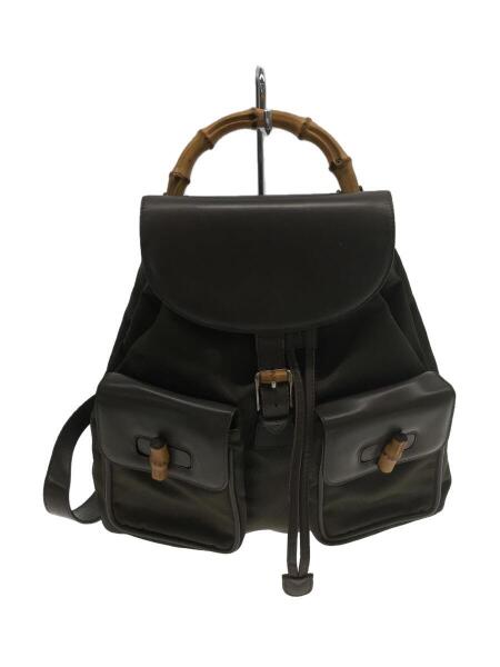 GUCCI(グッチ) / バンブーバックパック/ナイロン/KHK/バンブー/003 