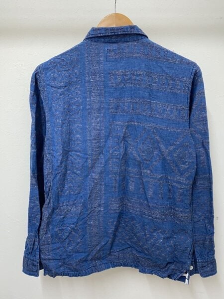 snow peak(スノーピーク) / 長袖シャツ/S/リネン/BLU/SH-15SU401