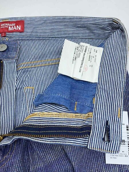 JUNYA WATANABE COMME des GARCONS MAN × Levi’s / ボトム/S/デニム/IDG/ストライプ/WI-P904 JUNYA WATANABE COMME des GARCONS MAN(ジュンヤワタナベ