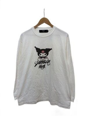 LONELY論理(ロンリー) / 長袖Tシャツ/L/コットン/BLK/プリント/般若 