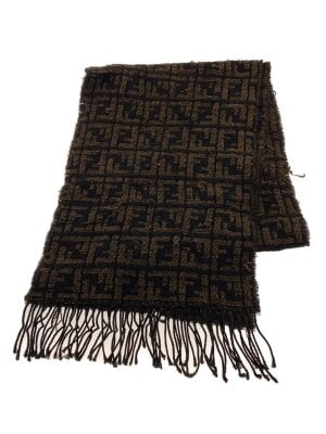 FENDI(フェンディ) / マフラー/ウール/ストライプ/レディース// | 中古