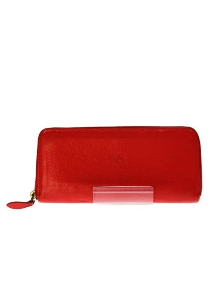 IL BISONTE(イルビゾンテ) / 長財布/レザー/RED/レディース// | 中古品 