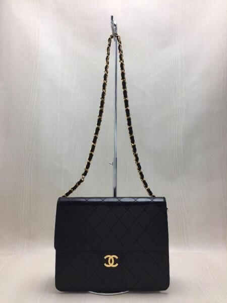 CHANEL(シャネル) / ショルダーバッグ/羊革/BLK/A03569/シリアル 