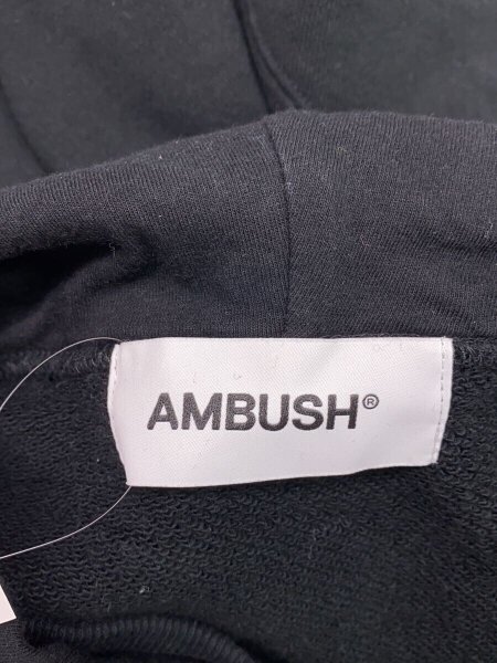AMBUSH(アンブッシュ) / パーカー/M/コットン/BLK/プリント/12113700