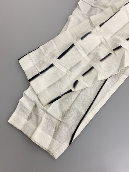 ISSEY MIYAKE(イッセイミヤケ) / 長袖カットソー/M/ポリエステル/WHT