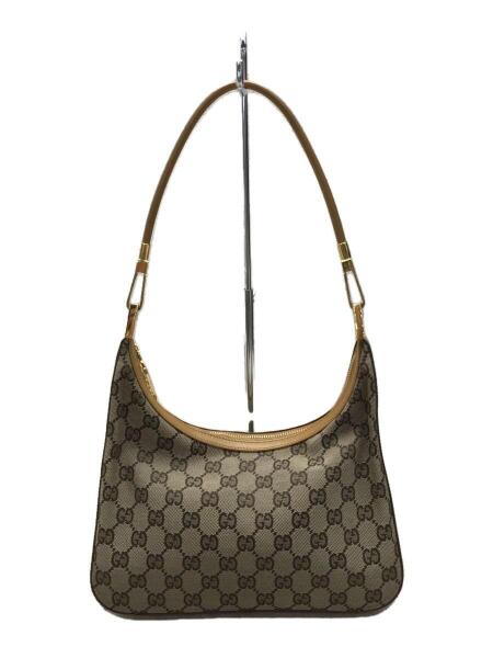 GUCCI(グッチ) / ハンドバッグ/キャンバス/キャメル/GG柄/GGキャンバス 