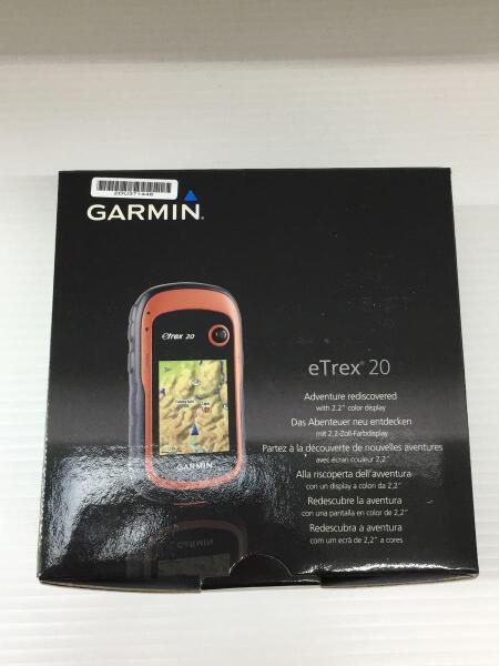 GARMIN ガーミン ハンディGPS eTrex20x 日本語メニュー変換済み　地図２種類付き　新品 garmin etrex 20x 日本語 日本語MAP GARMIN ガーミン ハンディGPS