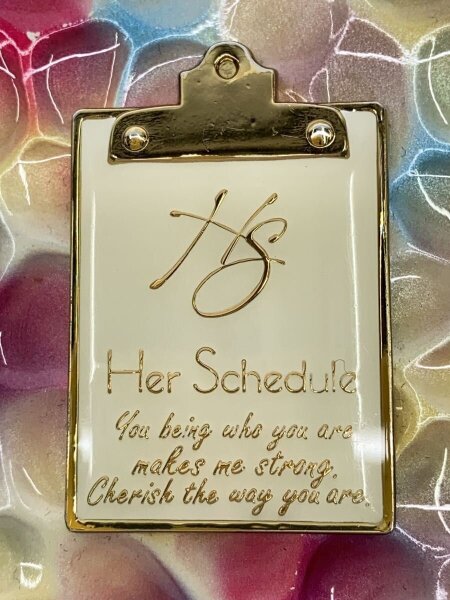 Her Schedule(ハースケジュール) / 長財布/エナメル/マルチカラー 