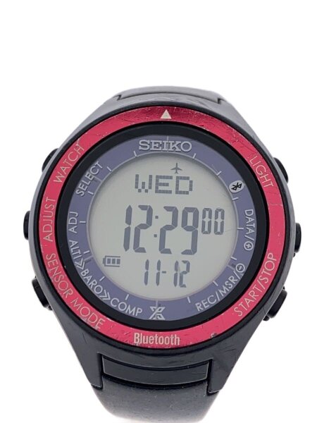 SEIKO(セイコー) / ソーラー腕時計/デジタル/BLK/s810-00a0// | 中古品 
