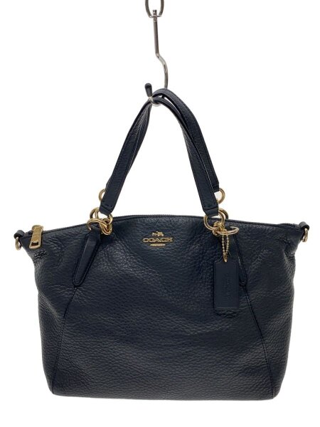 COACH(コーチ) / スモールケルシー・サッチェル/レザー/NVY | 中古品の 