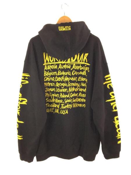 VETEMENTS(ヴェトモン) / 2020AW/World Tour Hoodie/パーカー/L 