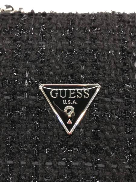 GUESS(ゲス) / トートバッグ/A4/--/BLK/ブラック/ツイード | 中古品の 