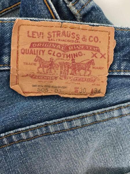 Levi's(リーバイス) / 2000年製/505/USA製/30×34/379刻印/左膝 Levi's(リーバイス) / 2000年製/505/USA製/30×34/379刻印/左膝