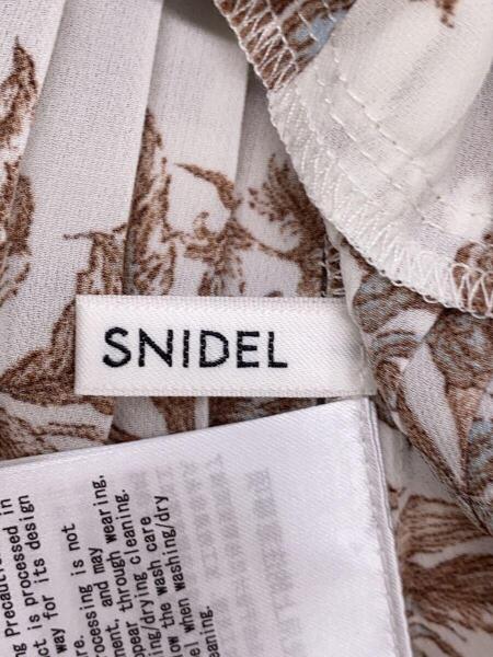 SNIDEL(スナイデル) / 22SS/プリントプリーツワンピース/O 