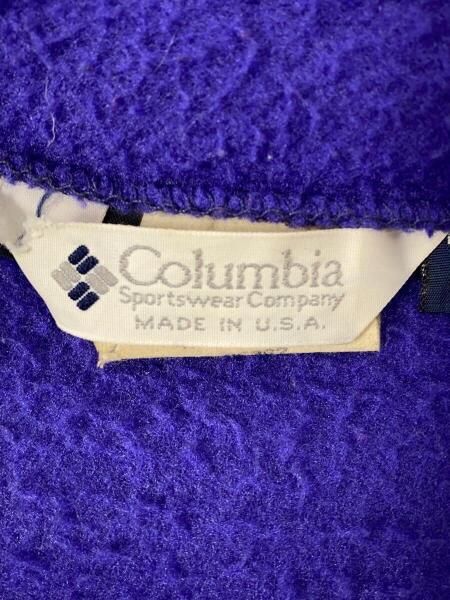 Columbia(コロンビア) / 90s/三角タグ/USA製/色褪せ有/フリース 