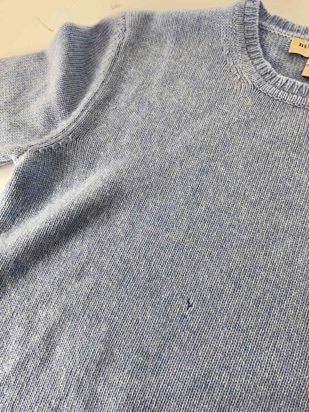 BURBERRY(バーバリー) / ニット・セーター(厚手)/XS/ウール/BLU | 古着