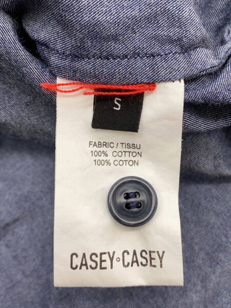 CASEY CASEY / 長袖シャツ/S/コットン/IDG CASEY CASEY(ケーシーケーシー) / 長袖シャツ/S/コットン/IDG | 古着の