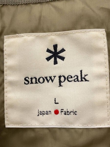 snow peak(スノーピーク) / Recycled Ny Ripstop Down Cardigan/L
