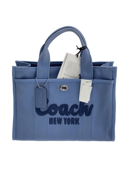 COACH(コーチ) / カーゴトート/トートバッグ/キャンバス/BLU/CP158 