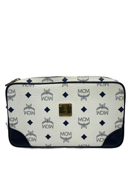 MCM(エムシーエム) / セカンドバッグ/レザー/WHT/総柄 | 中古品の販売 