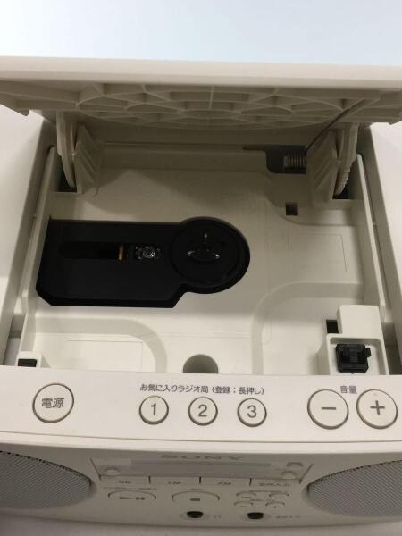 SONY パーソナルオーディオ システム ZS-S40 ラジカセ ホワイト SONY ZS-S40 パーソナルオーディオシステムCDラジオ ZS-S40 | ラジオ
