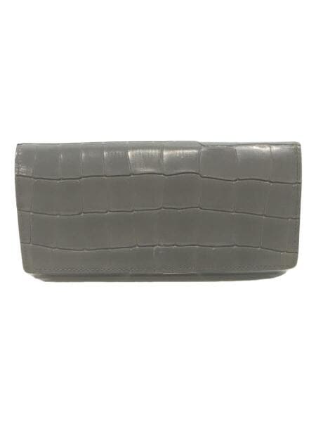 epoi レザー製グレー長財布