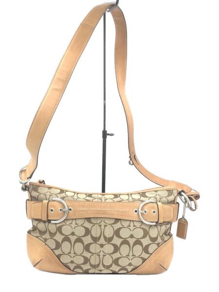 COACH(コーチ) / ショルダーバッグ/キャンバス/BEG/総柄/F07077