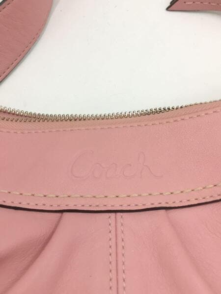 COACH(コーチ) / ショルダーバッグ/レザー/PNK/無地/F14183/アシュレイ 