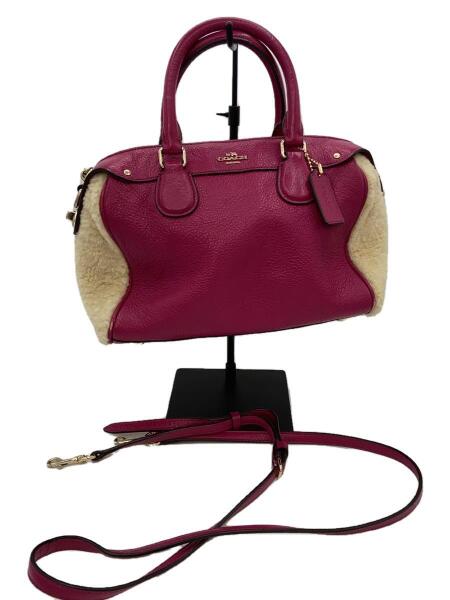 COACH(コーチ) / ショルダーバッグ/--/PNK/サイドムートン/2WAY 