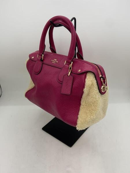 COACH(コーチ) / ショルダーバッグ/--/PNK/サイドムートン/2WAY 