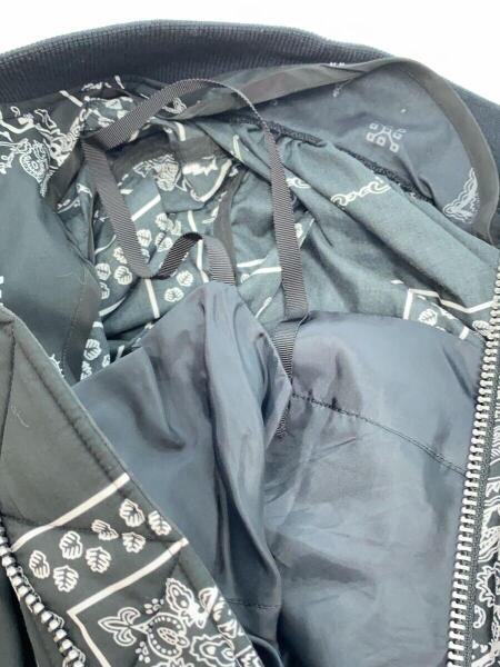 sacai(サカイ) ⁄ 19SS⁄Bandana Print Bomber Jacket⁄S⁄ポリエステル