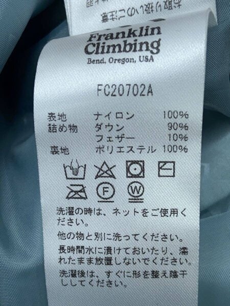 Franklin Climbing(フランクリンクライミング) / ダウンジャケット/6