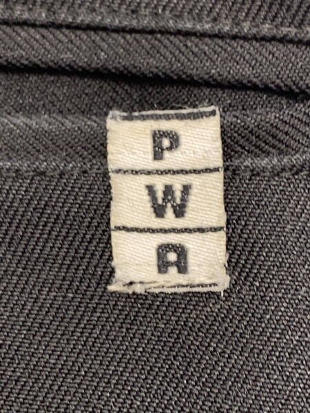 PWA(プア) / スラックスパンツ/L/ポリエステル/BLK/無地// | 古着の