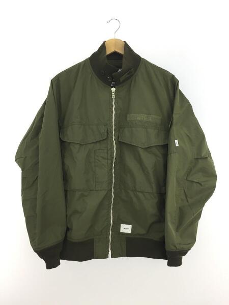 WTAPS(ダブルタップス) / ミリタリージャケット/ナイロン/GRN/無地