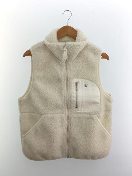 Schott(ショット) / LEATHER POCKET PILE VEST/フリースベスト/M 