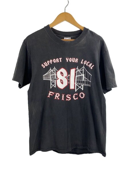 Hanes(ヘインズ) / 90s/Frisco Choppers/Tシャツ/M/コットン/BLK 