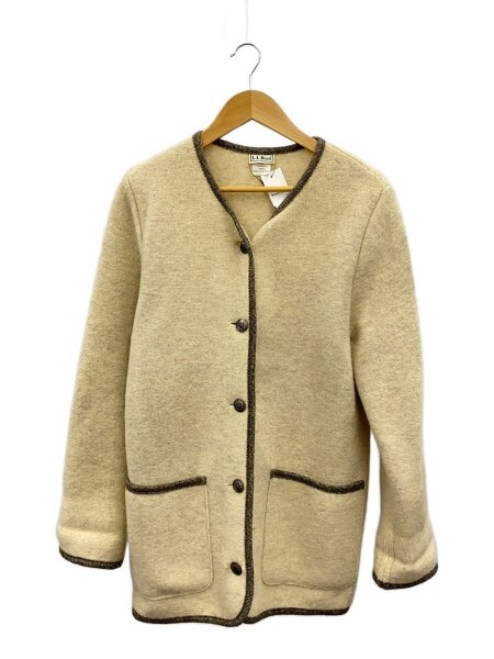 L.L.Bean(エルエルビーン) / 90s~/カーディガン(厚手)/S/ウール/IVO 