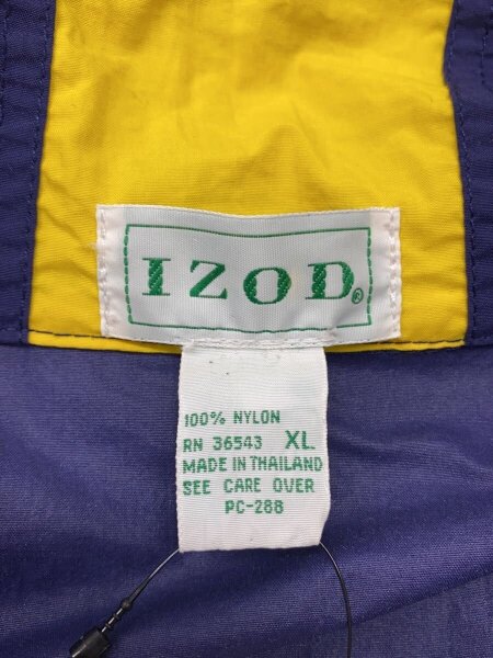 IZOD(アイゾッド) / 70s~/ナイロンアノラック/ナイロンジャケット/XL