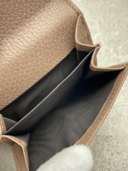 GUCCI(グッチ) / グッチ/3つ折り財布/BEG/レディース/524672・203887