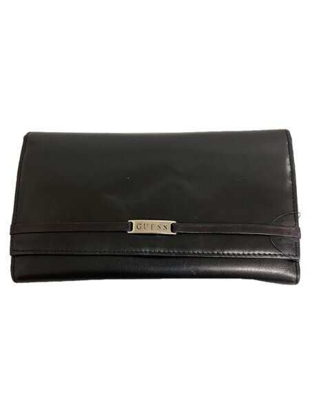 GUESS(ゲス) / 長財布/レザー/BLK/レディース | 中古品の販売・通販 