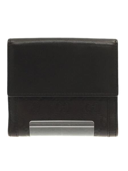 GUCCI(グッチ) / 2つ折り財布/レザー/BRW/総柄/レディース/159917