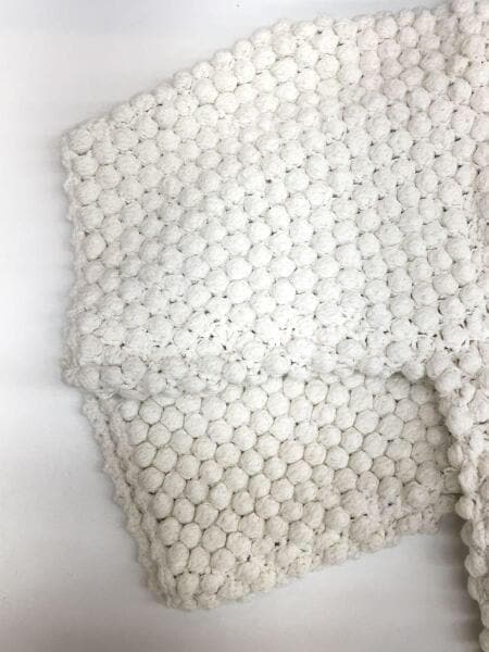 CLANE(クラネ) / カーディガン(厚手)/2/コットン/ホワイト | 古着の  