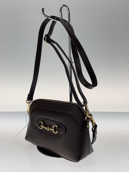 AULENTTI(オウレンティ) / ショルダーバッグ/レザー/BRW/無地 | 中古品 