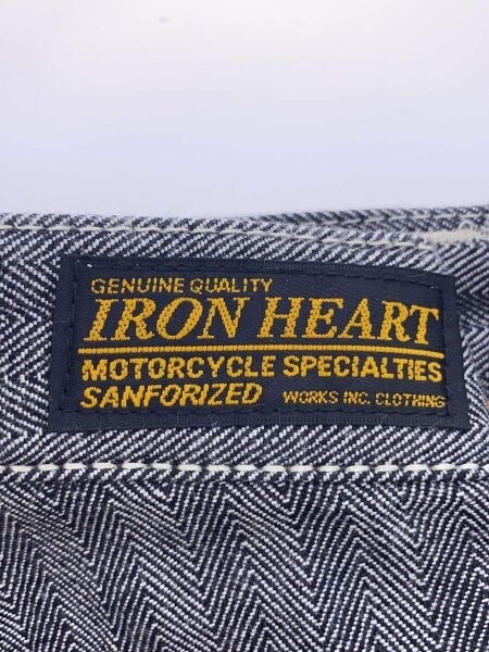 IRON HEART(アイアンハート) / ストレートパンツ/28/コットン/グレー 