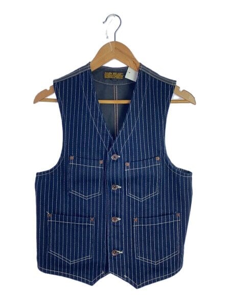 IRON HEART(アイアンハート) / ベスト/XS/コットン/インディゴ/デニム