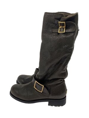 JIMMY CHOO 長靴 ミディアムブーツ 中古 美品 ジミーチュウの靴 中古