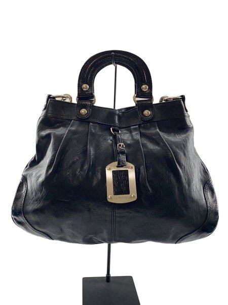 Via Repubblica(ヴィアリパブリカ) / ハンドバッグ/レザー/BLK | 中古 