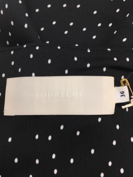 TODAYFUL(トゥデイフル) / Satin Dot Dress/ワンピース/36 