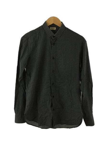 SAINT LAURENT(サンローラン) / ドレスシャツ/長袖シャツ/コットン/BLK 